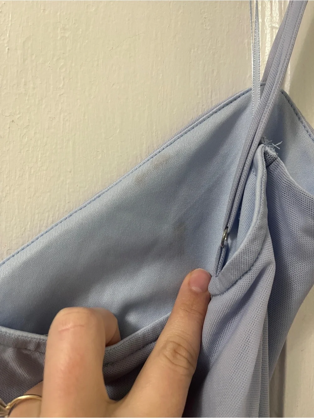 Light Blue Maxi Slip Dress
